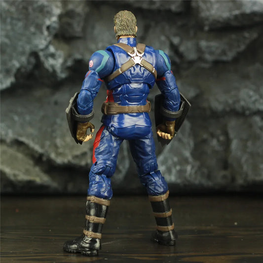 Captain America Infinity War Action Figure – ZD Toys 7" Collectible Statue