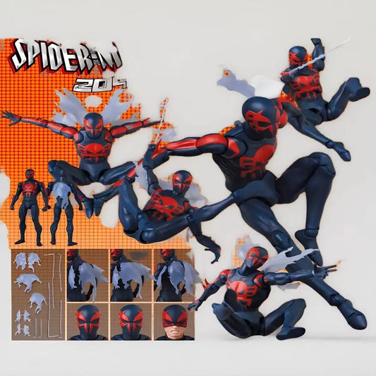 MAFEX Spider-Man 2099 – 1/12 Scale Comic Version Action Figure for Collectors