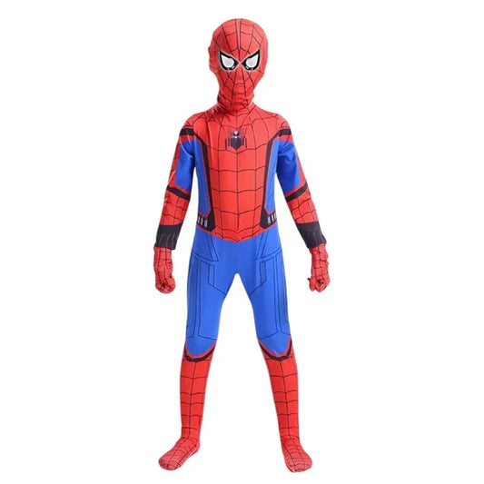 Homecoming Spider-Man Cosplay Suit – Superhero Zentai Jumpsuit for Kids &amp; Adults