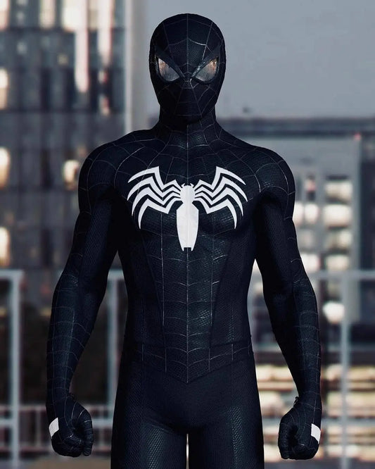 Spectacular Spider Black Suit 2 Cosplay – Adult Spandex Zentai Superhero Bodysuit
