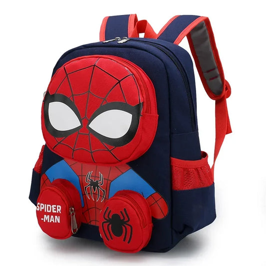 Cosplay Spiderman 3D Backpacks – Superhero School &amp; Travel Bag for Kids