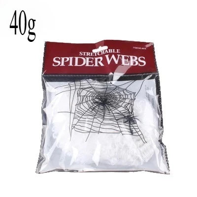 Giant 5M Spider Web with 75cm Plush Spider – Halloween Party Decoration Set