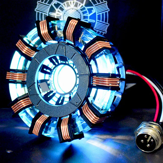 Iron Man Mk1 Arc Reactor – Tony Stark “Heart of Iron” LED Model 1:1 Cosplay Prop