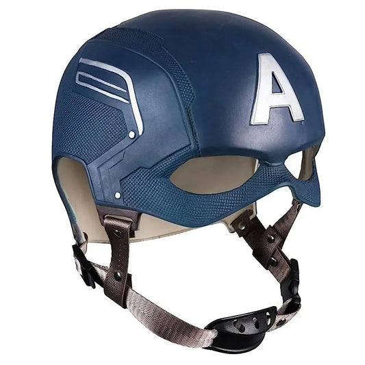 Marvel Captain America Cosplay Hood – Adjustable Boutique Avengers Mask for Boys