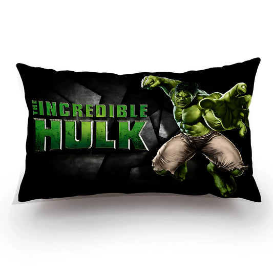 The Hulk Cartoon Pillow Covers – Marvel Sofa Cushion Covers with Double-Sided Print