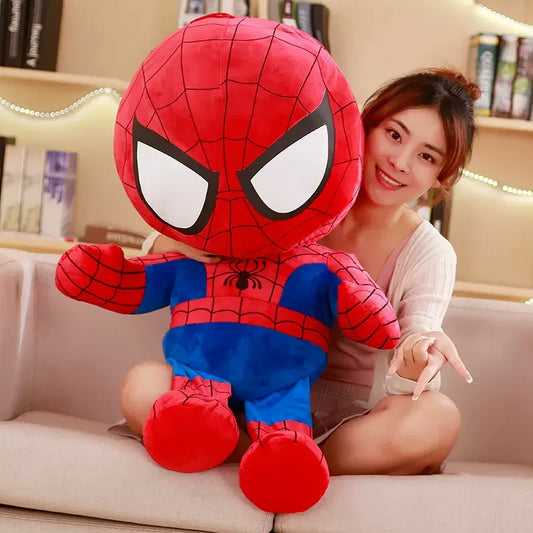 35cm Marvel Spider-Man Plush Toy – Soft Stuffed Doll &amp; Pillow for Kids