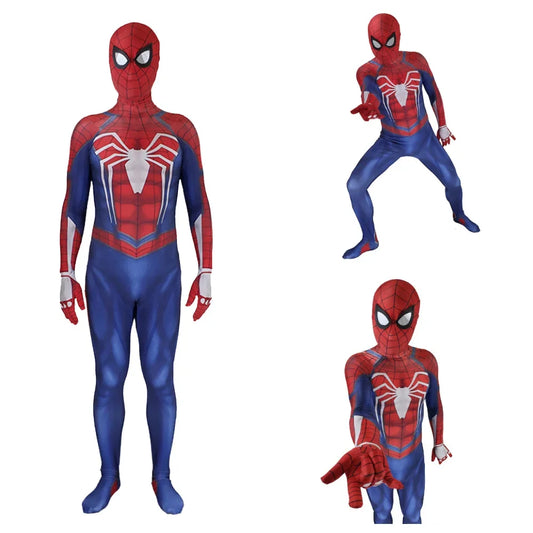 Black &amp; Red Raimi Tobey Maguire Spider-Man Cosplay – Superhero Zentai Suit for Adults &amp; Kids