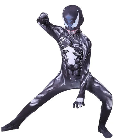 Venom Cosplay Costume – Superhero Jumpsuit for Adults &amp; Kids