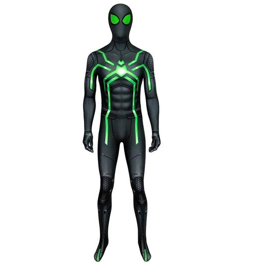 Spider-Man Stealth Suit Cosplay – 3D Printed Spandex Bodysuit for Adults