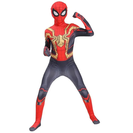 Black Amazing Spider Cosplay Costume – Kids' Zentai Spiderman Superhero Catsuit