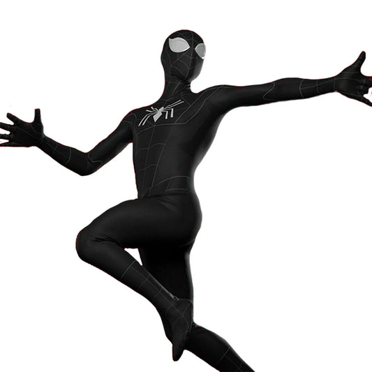 Black Symbiote Spider-Man Cosplay – Superhero Zentai Bodysuit Costume for Adults &amp; Boys