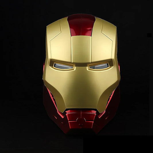 65cm Iron Man Helmet &amp; Glove Set – 1:1 Wearable LED Cosplay Prop for Adults &amp; Kids