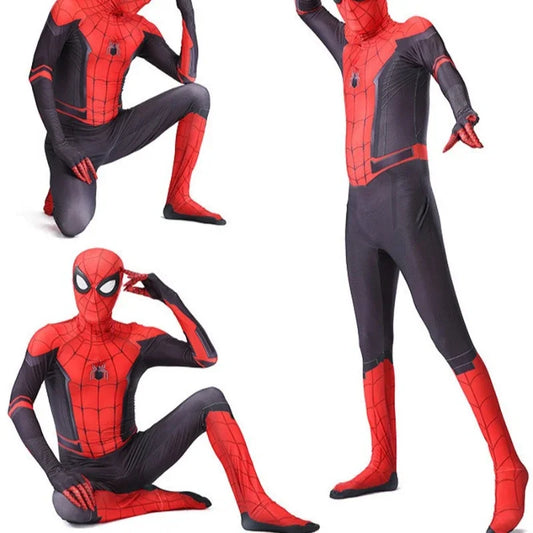 Spider-Man Carnival Party Costume – Cosplay Bodysuit for Adults &amp; Kids