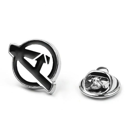 Marvel The Avengers Logo Brooch – Enamel Metal Lapel Pin for Fashion &amp; Gifts