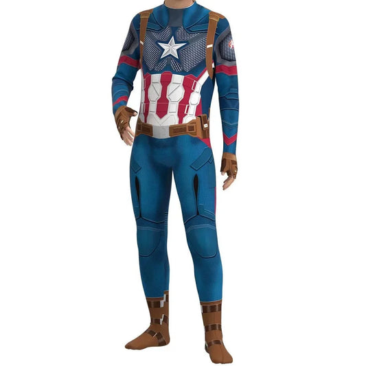 PS4 Spider-Man Costume Full Collection Set – Kids Superhero Cosplay Jumpsuit