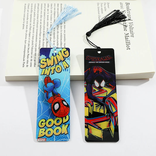 Marvel Spider-Man Character Series Bookmarks – 1/3PC Fan Stationery Gift Set