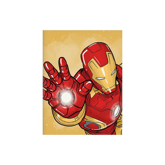Marvel Avengers Classic Movie Wall Art – Iron Man, Spider-Man, Hulk &amp; Captain America Canvas Posters
