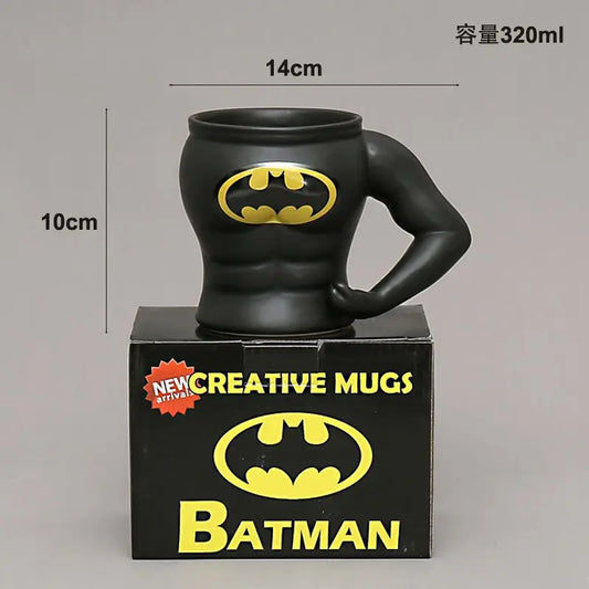 Marvel Iron Man Ceramic Mug – Large Capacity Anime Coffee Cup for Kids &amp; Adults