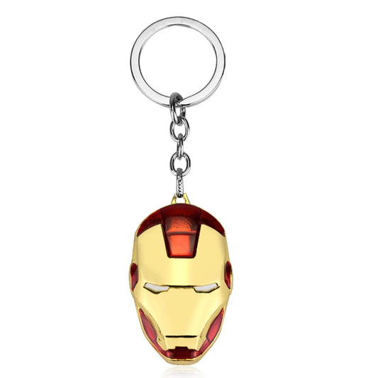 Iron Man Metal Keychain – Superhero Avengers Key Holder for Fans &amp; Gifts