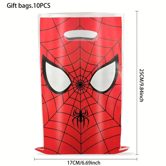 Spider-Man Gift Bag – Cartoon Superhero Themed Party Bag for Marvel Fans