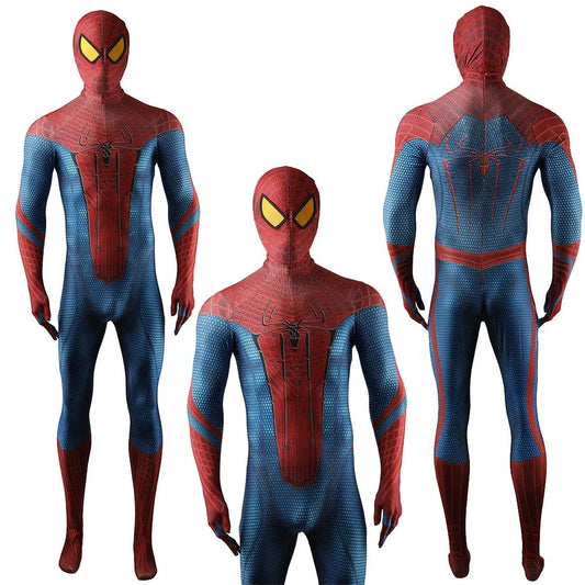 The Amazing Spider-Man 1 Cosplay Costume – Andrew Garfield 3D Spandex Bodysuit for Adults