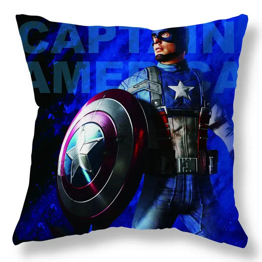Disney Spiderman Pillow Children Cushion Pillow Square Marvel Cartoon Anime Cushion Cover