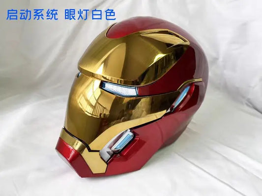 Mk50 Iron Man 1:1 Wearable Cosplay Helmet – Voice-Activated Deformation Mask