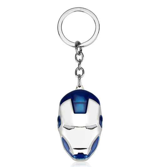 Iron Man Metal Keychain – Superhero Avengers Key Holder for Fans &amp; Gifts