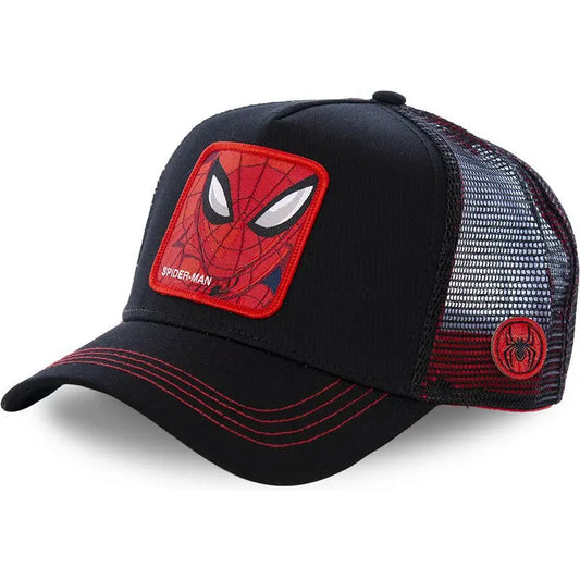 Marvel Superhero Anime Baseball Cap – Spider-Man, Iron Man, Hulk &amp; More