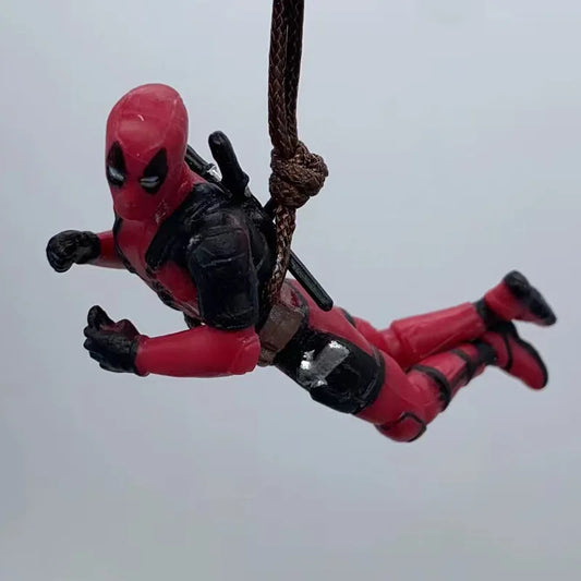 Deadpool Action Figure Pendant – Marvel Rearview Mirror &amp; Home Decor Ornament