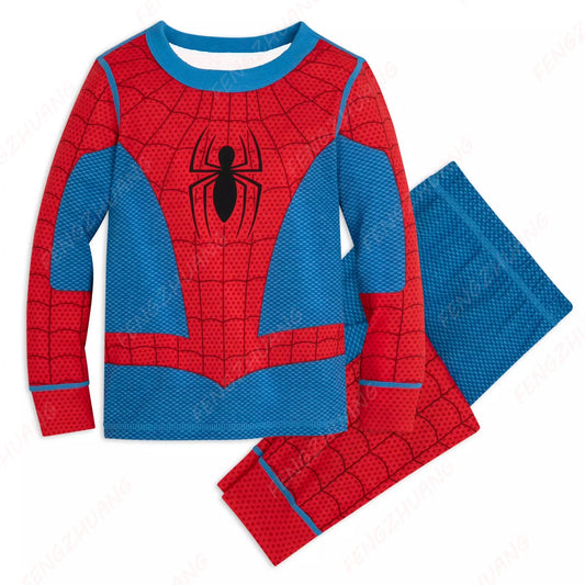 Spider-Man Costume Lounge Set – Unisex Casual Long Sleeve &amp; Pants Outfit