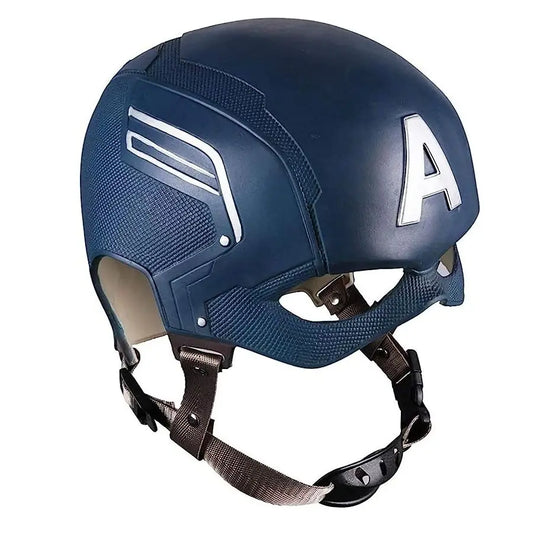 Marvel Captain America Cosplay Hood – Adjustable Boutique Avengers Mask for Boys