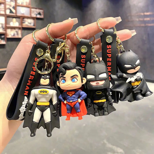 Marvel Cartoon Batman Keychain – Superhero Bag Accessory for Men &amp; Women