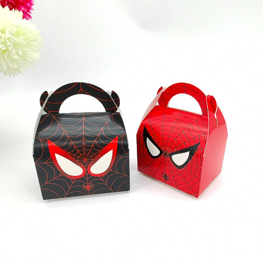 20pcs Superhero Party Favor Boxes – Spiderman Gift &amp; Candy Boxes for Kids’ Birthday &amp; Baby Shower
