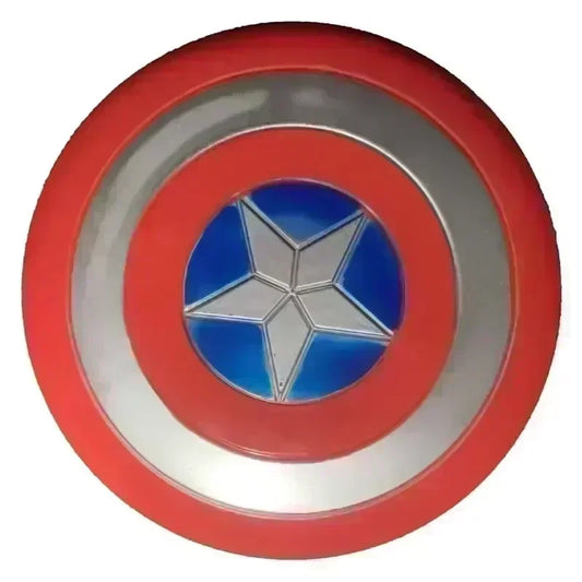 Captain America Metal Shield &amp; Thor Foam Hammer – Halloween Props &amp; Home Decor
