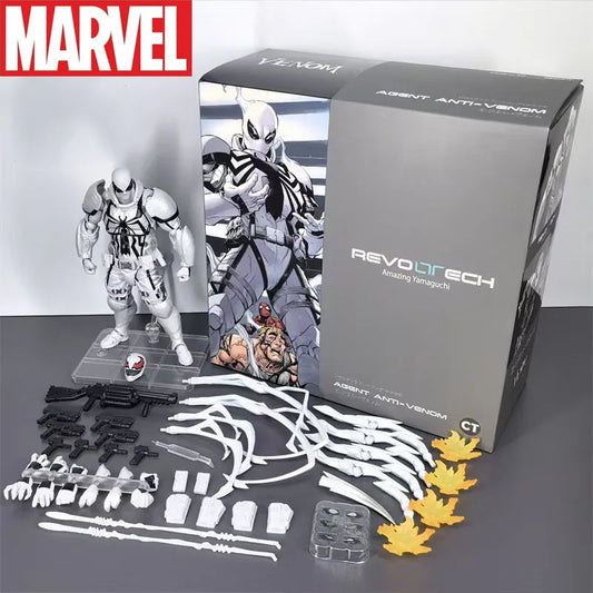 CT White Venom Action Figure – KO Model with Accessories for Collectors