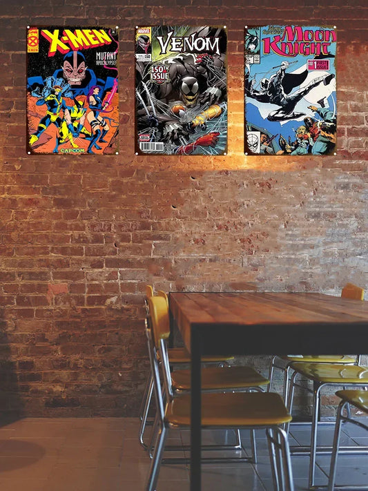 Legends Art Vintage Deadpool Metal Poster – Retro Tin Sign Wall Decor