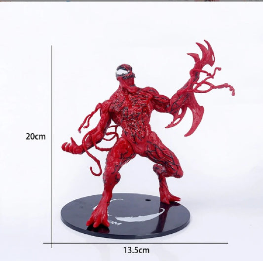 Marvel Avengers Venom &amp; Spider-Man Action Figure – Anime-Style Collectible Statue Toy