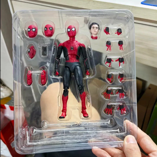 MAFEX No.194 Spider-Man Homecoming Deluxe Edition – 1/12 Scale Action Figure for Collectors