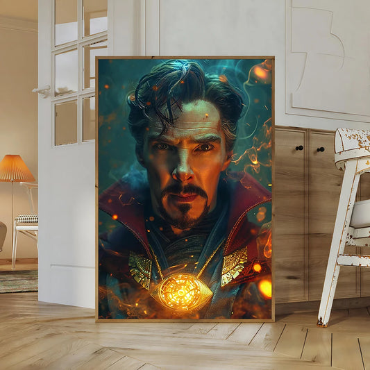 Marvel Doctor Strange Self-Adhesive HD Wallpaper – Movie Poster Wall Art for Home Decoration