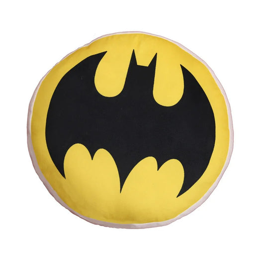 Marvel Avengers Round Plush Pillow – Captain America Shield &amp; Spider-Man Cushion