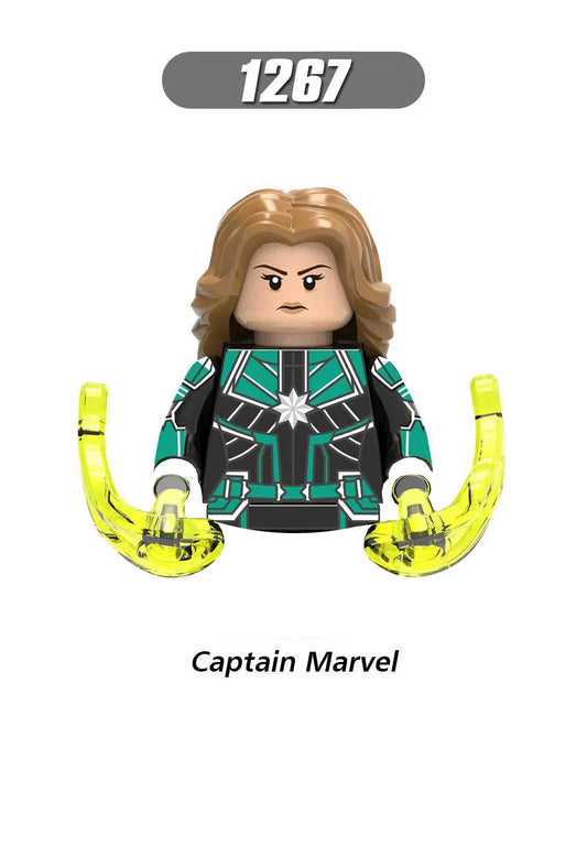 Marvel Iron Man &amp; Captain America Mini Building Blocks – Classic Superhero Brick Toys for Kids
