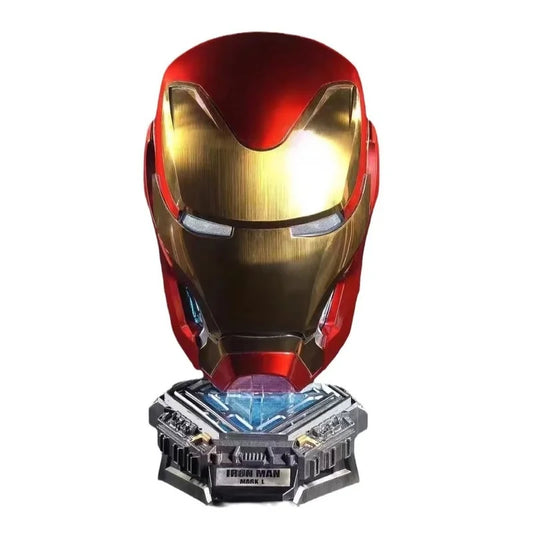 Mk50 Iron Man 1:1 Wearable Cosplay Helmet – Voice-Activated Deformation Mask