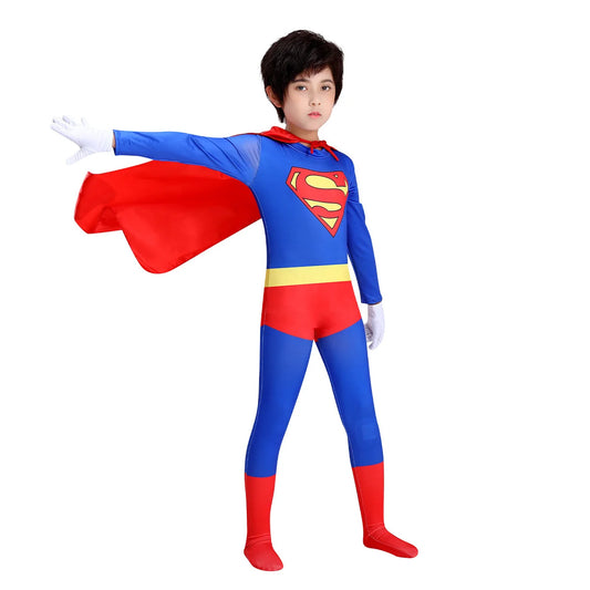 Boys' Superhero Costume Bodysuit – Kids' Halloween &amp; Party Cosplay Outfit