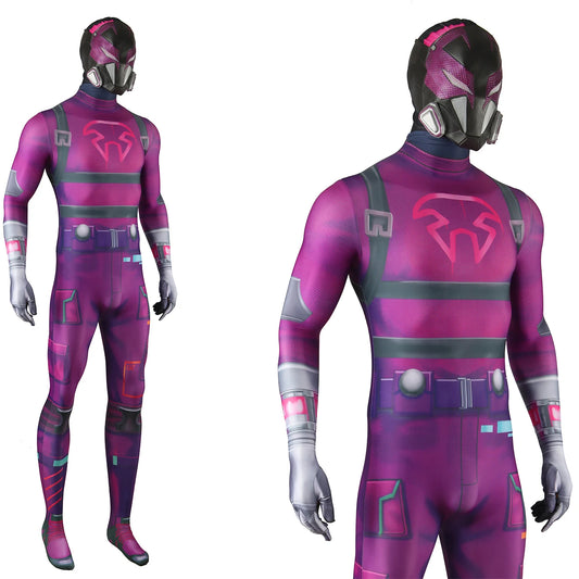 Prowler Miles Morales Cosplay Costume – 3D Printed Superhero Bodysuit for Adults