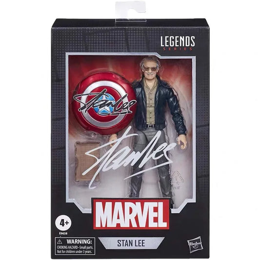 Hasbro Marvel Legends Stan Lee Action Figure – With Captain America's Shield