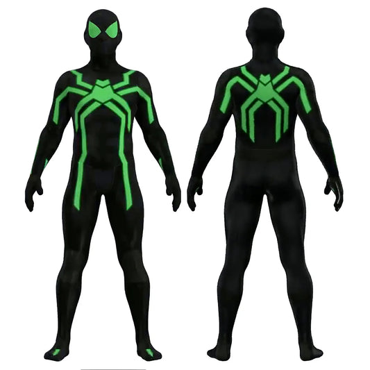 PS4 Stealth Spider-Man Cosplay Costume – Zentai Spandex Bodysuit for Adults