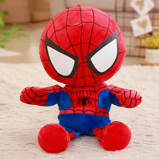 35cm Marvel Spider-Man Plush Toy – Soft Stuffed Doll &amp; Pillow for Kids