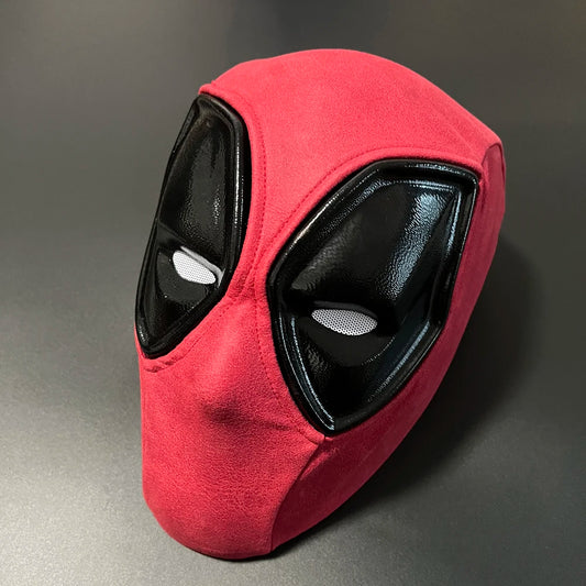 Superhero Deadpool Cosplay Mask with Face Shell – Halloween &amp; Carnival Costume Prop