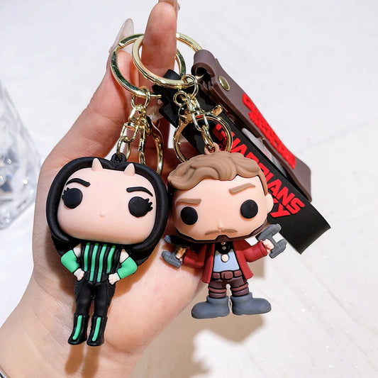Marvel Guardians of the Galaxy Figure Keychain – Movie Pendant Accessory for Fans